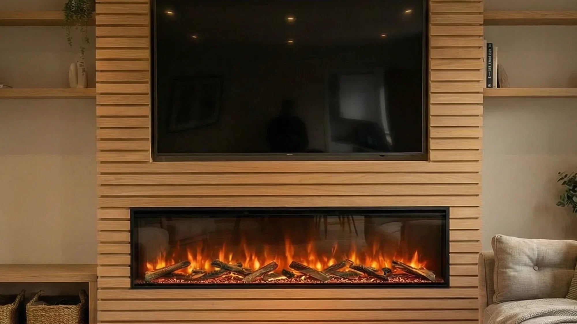 Can You Put a TV Above an Electric Fire?
