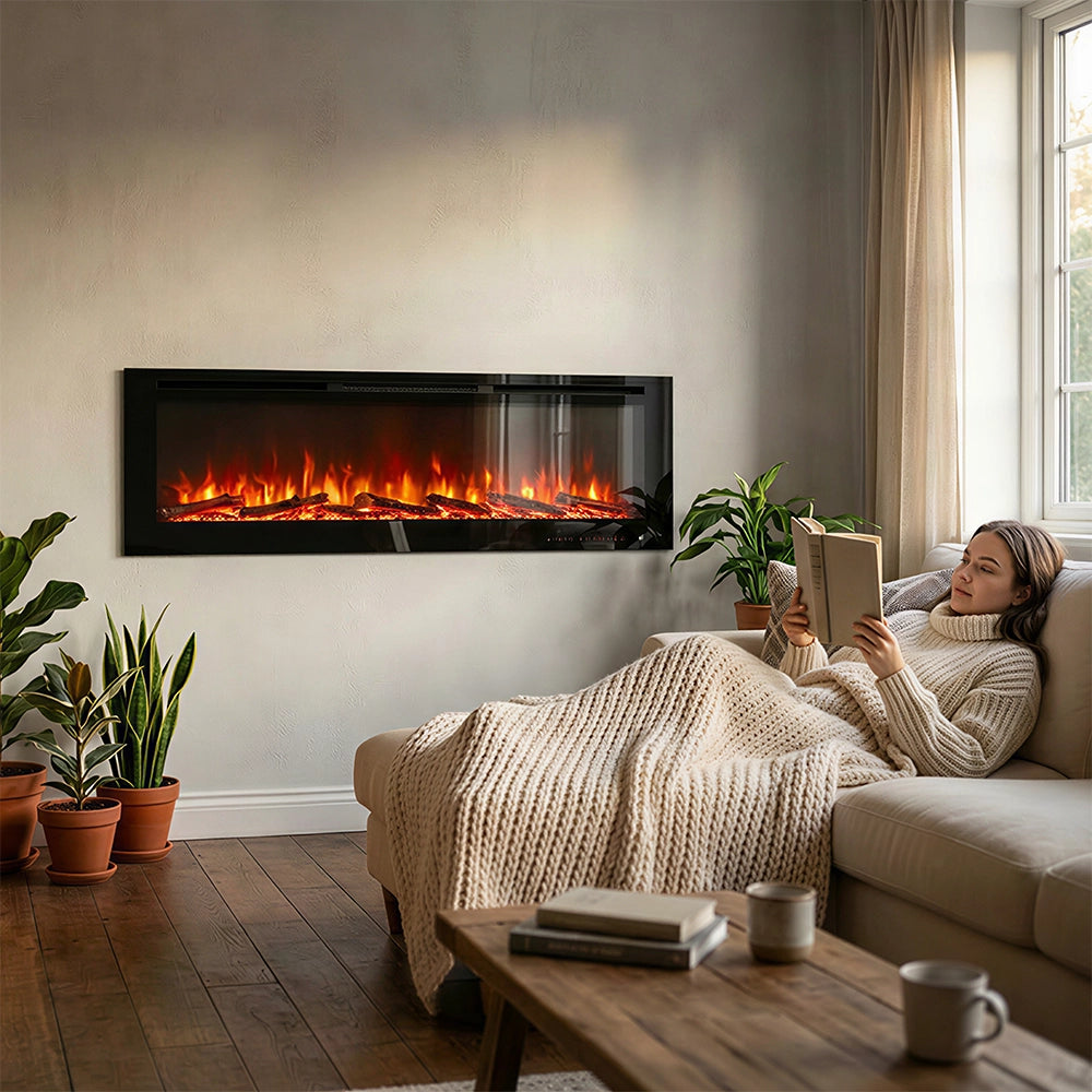 Lumo Aura 50 Slimline Electric Fire